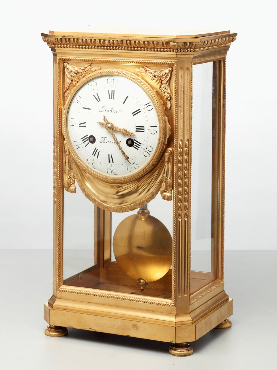 A fine French bronze ‘four glass’ table regulator by Robin, circa 1880 - image 2