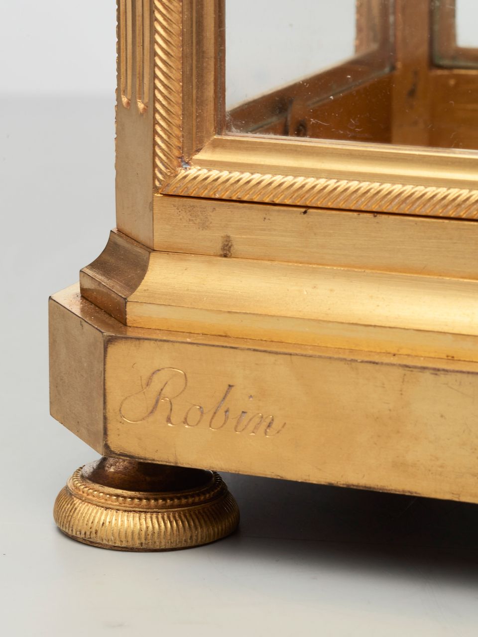 A fine French bronze ‘four glass’ table regulator by Robin, circa 1880 - image 7