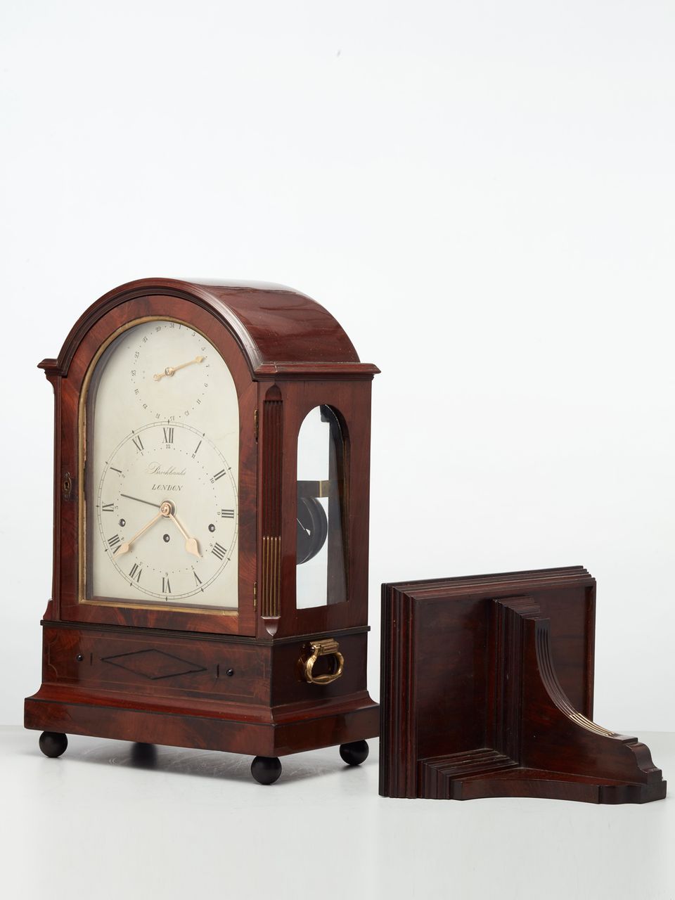 A fine mahogany London bracket clock by Brockbanks, circa 1830 - image 2