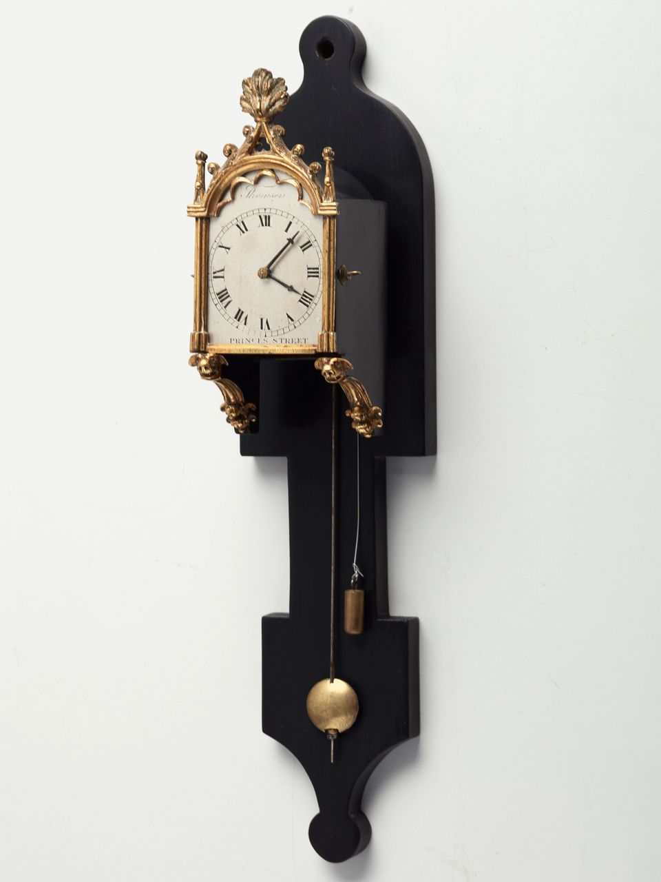 An unusual miniature Austrian ‘gothic revival’ wall clock, circa 1835 - image 2