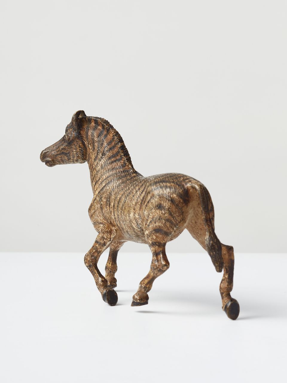A striking Austrian cold painted 'Vienna Bronze' of a Zebra, circa 1890 - image 3