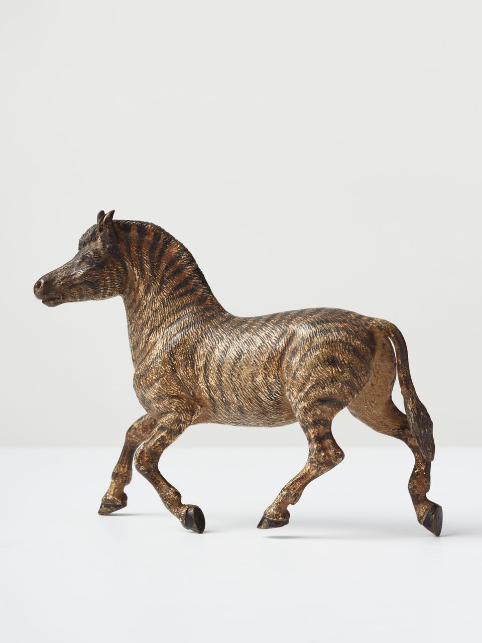 A striking Austrian cold painted 'Vienna Bronze' of a Zebra, circa 1890 - image 2