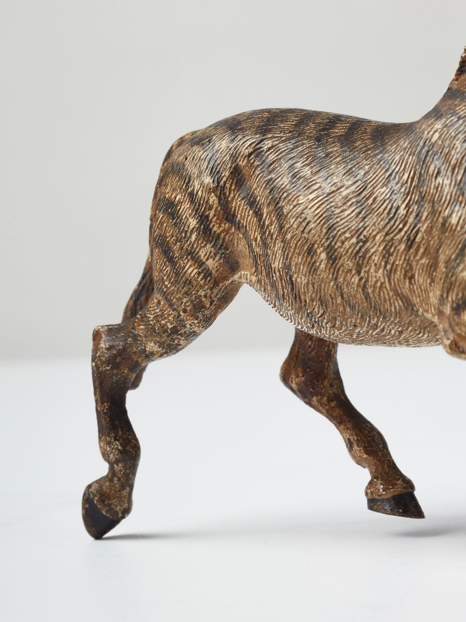 A striking Austrian cold painted 'Vienna Bronze' of a Zebra, circa 1890 - image 6