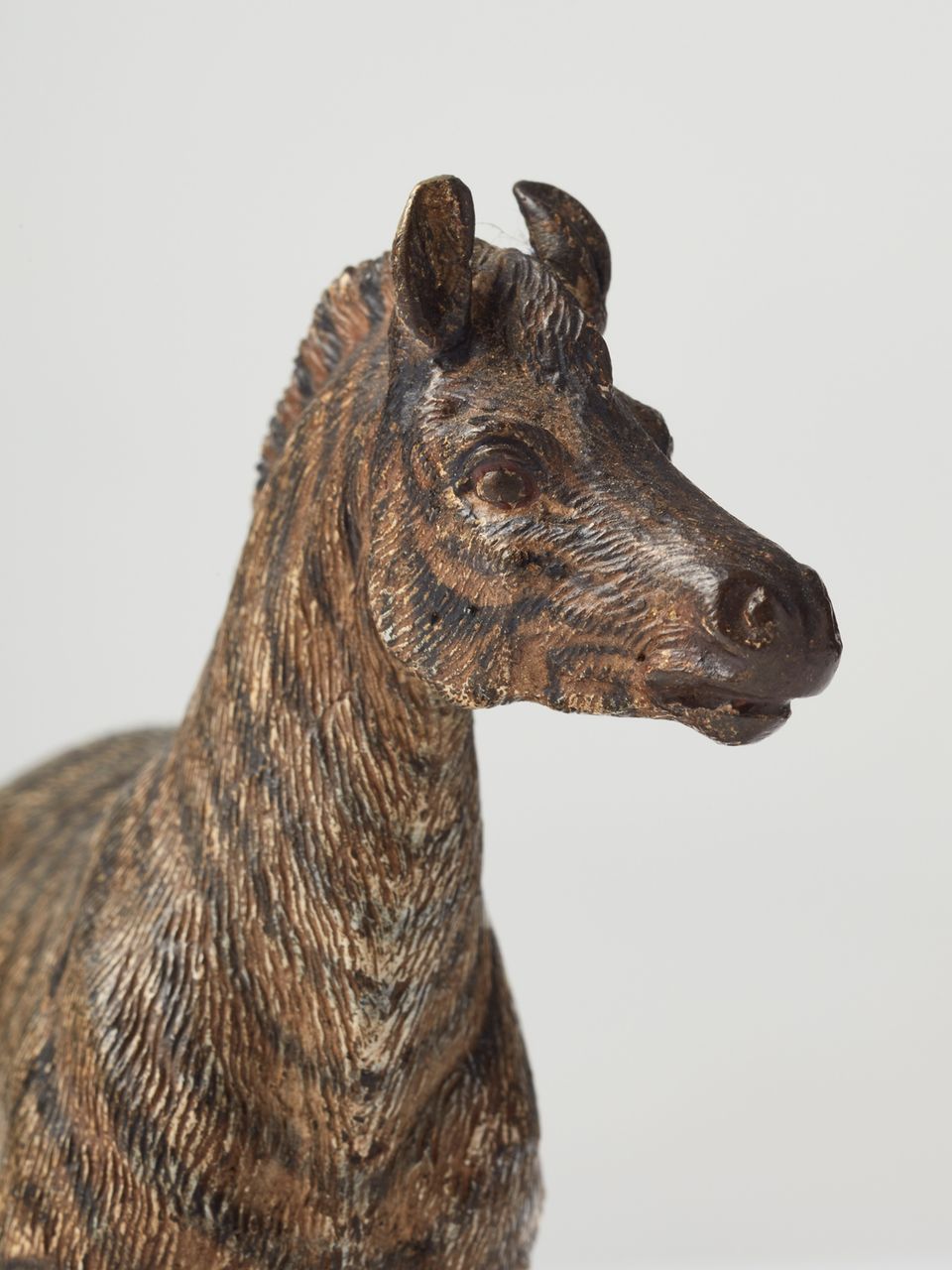 A striking Austrian cold painted 'Vienna Bronze' of a Zebra, circa 1890 - image 5