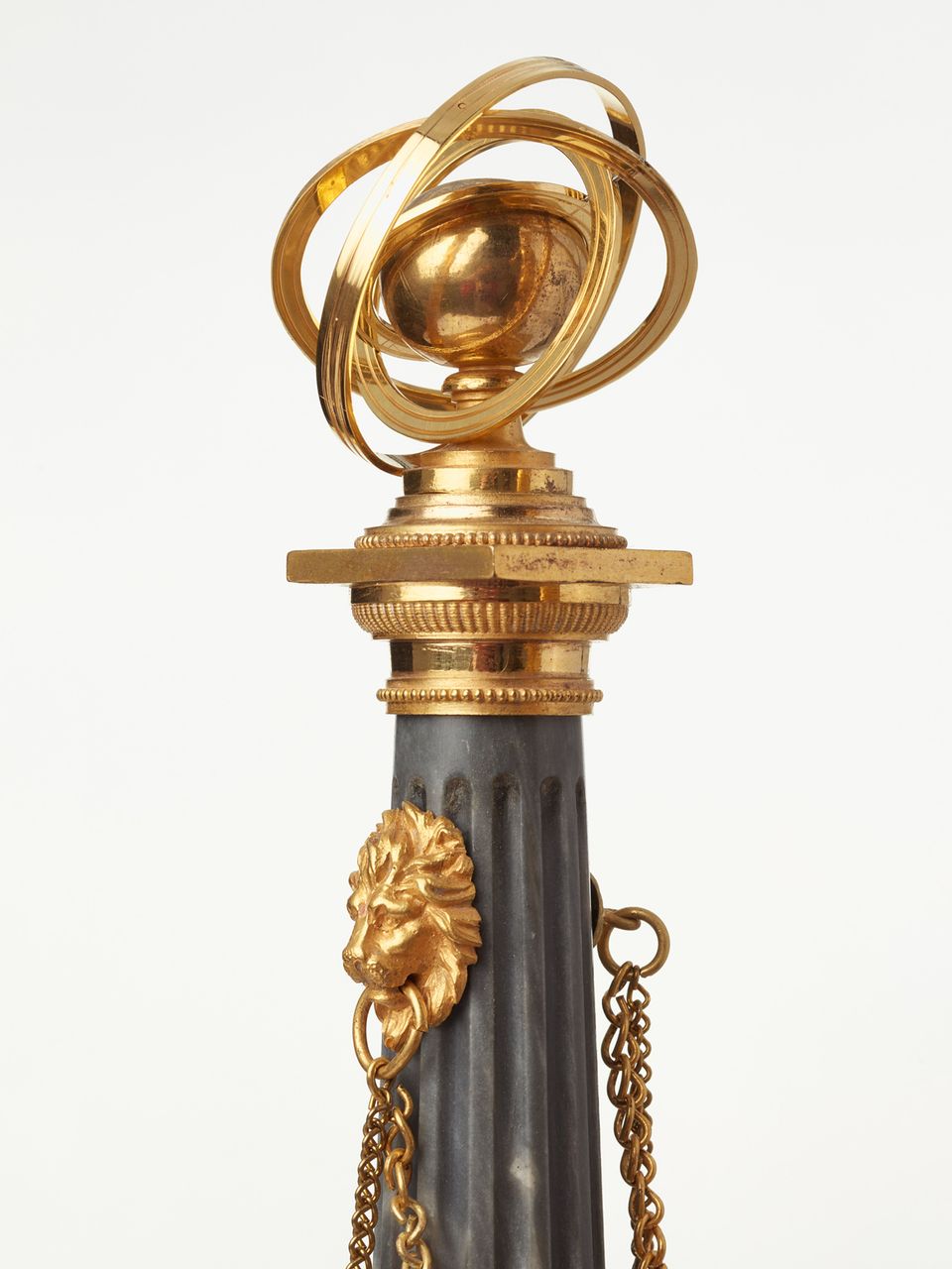 A French Louis XVI grey marble mantel clock by Cellier, circa 1770 - image 5