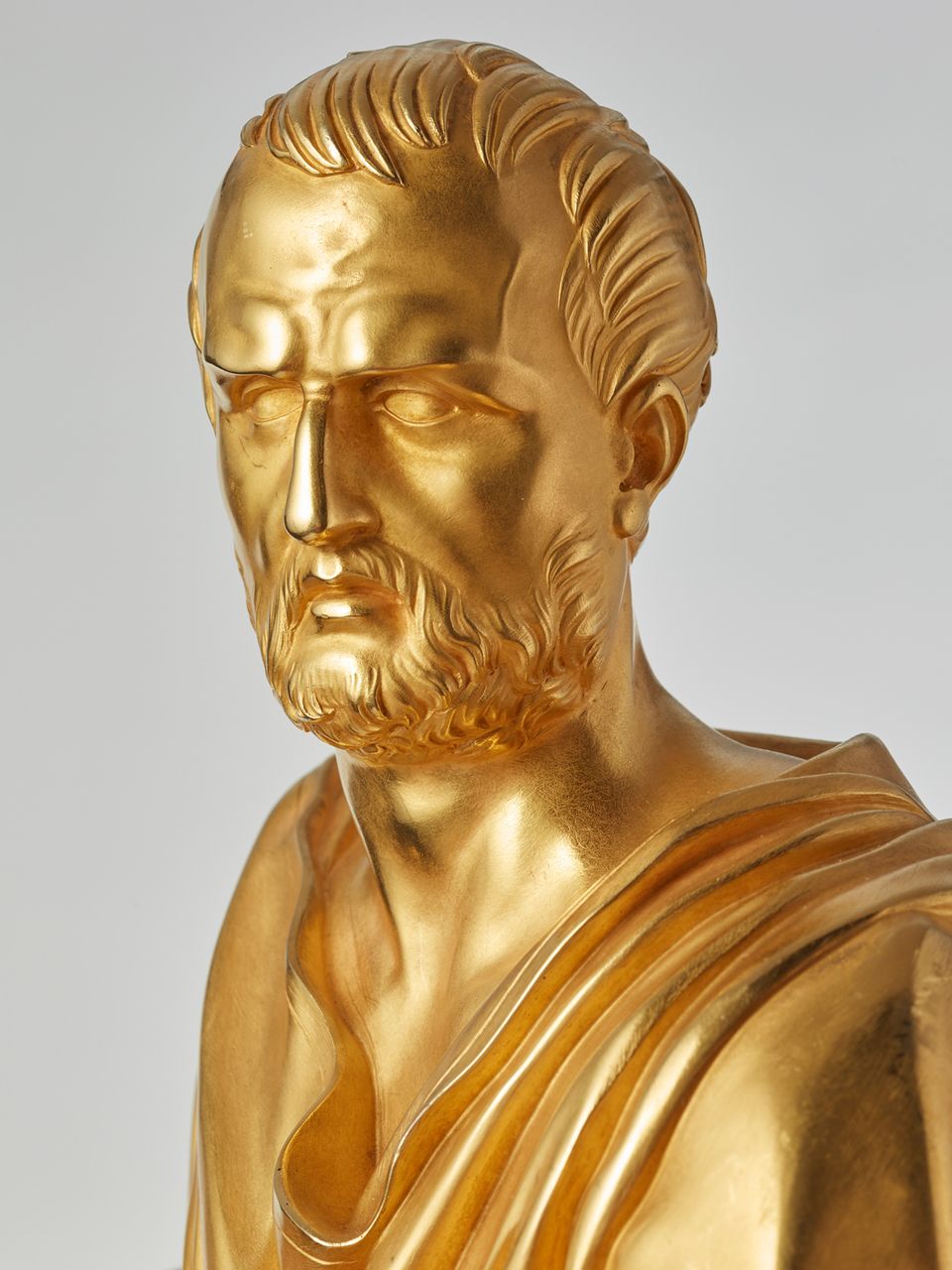 A large French Empire bronze ‘Horatius’ mantel clock, circa 1820 - image 5
