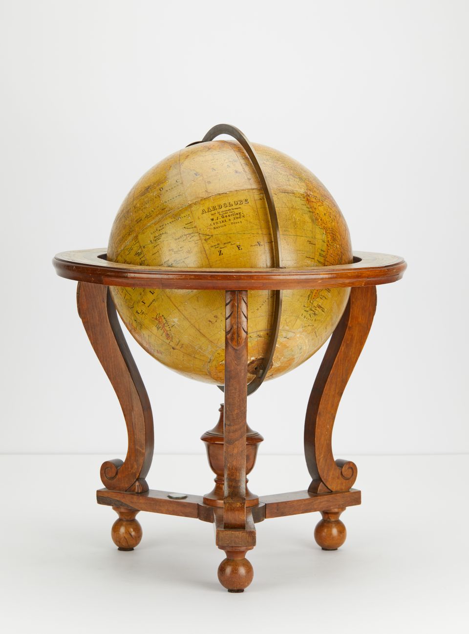 Library earth globe on original - image 3