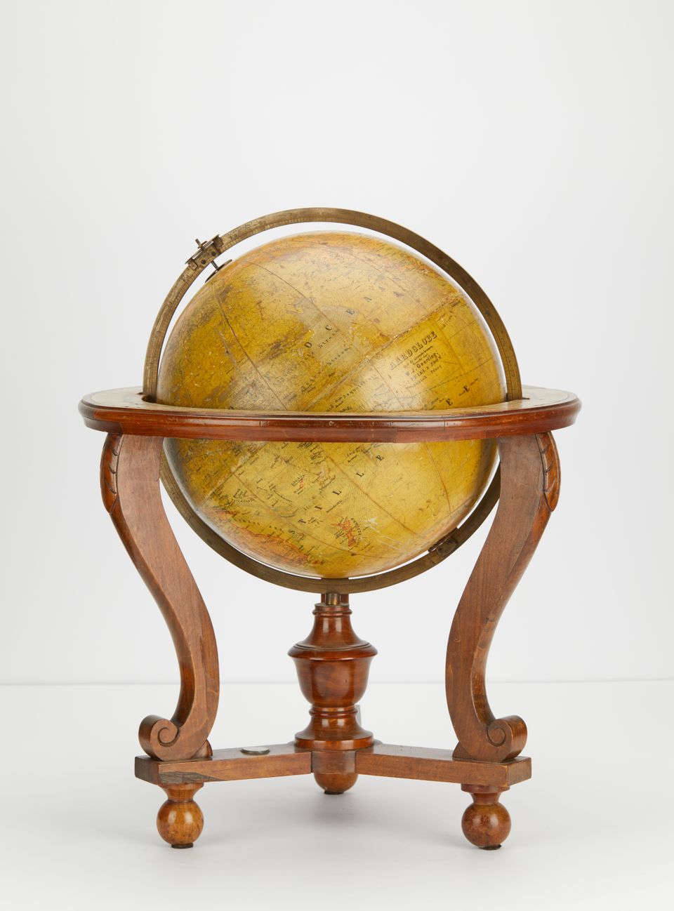 Library earth globe on original - image 4
