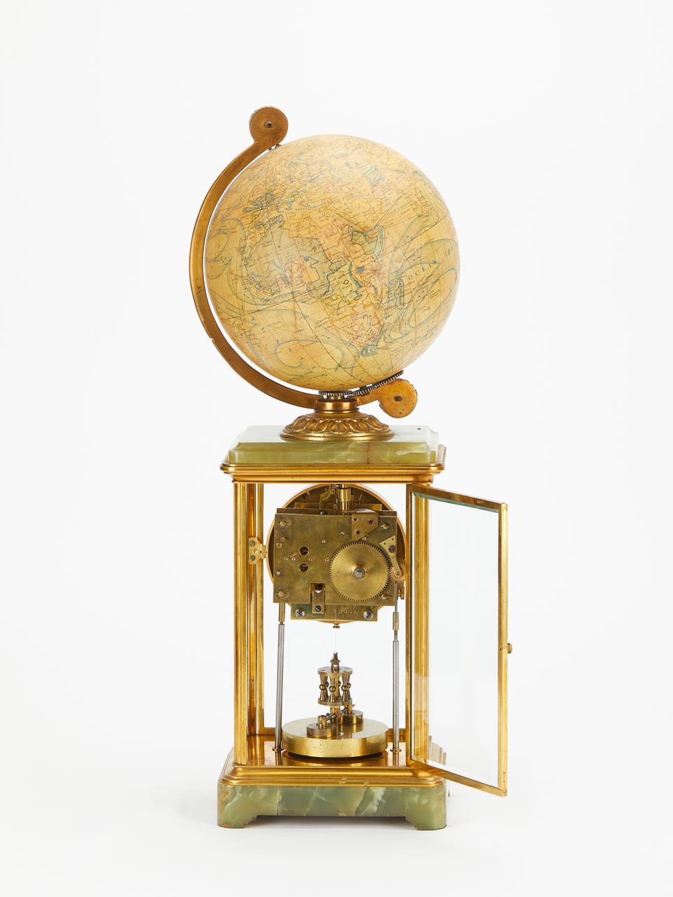 Year running 4 glass mantel clock - image 5