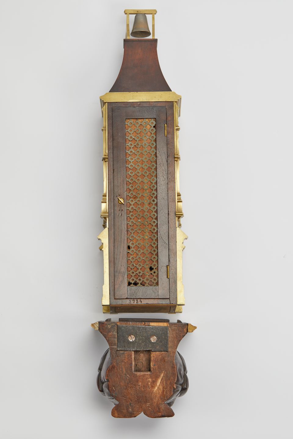 Rare 19th century fantasy wall clock - image 3