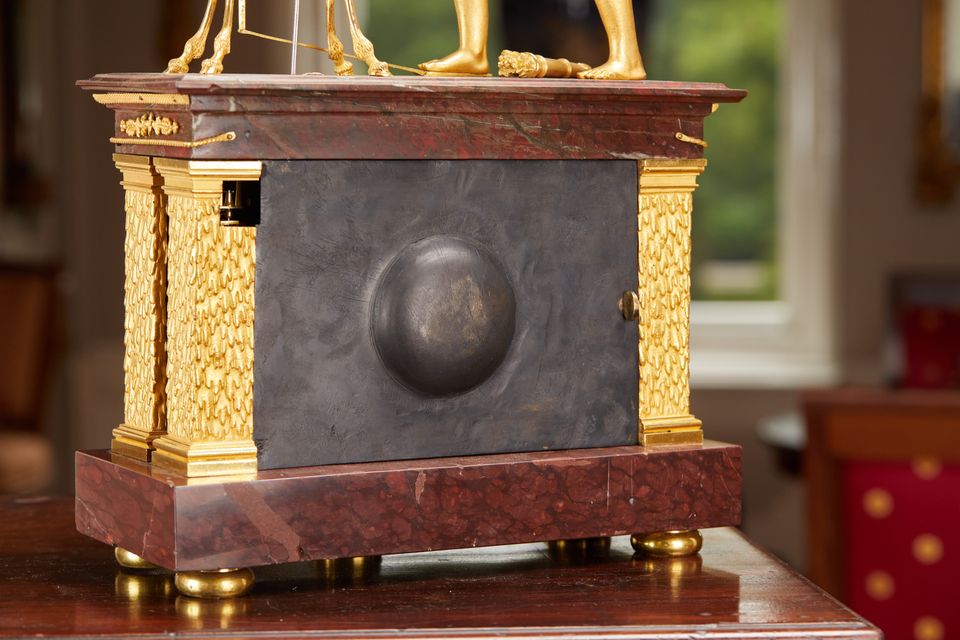 Animated Louis XVI/ Empire mantel clock - image 14