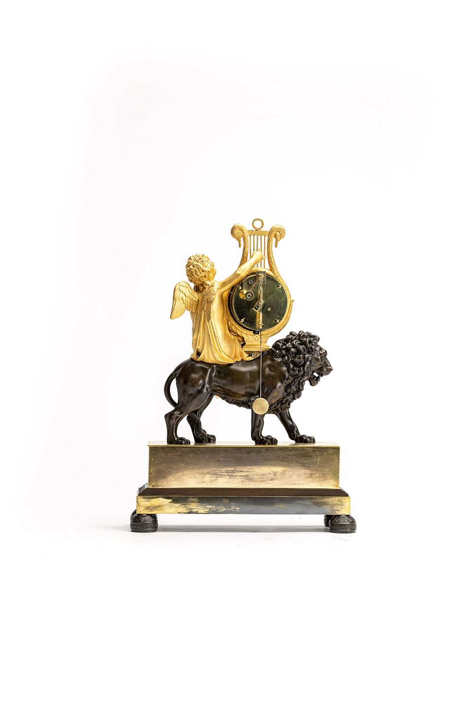 Beautiful French Empire/Charles X mantelpiece/pendulum from circa 1820 - image 3