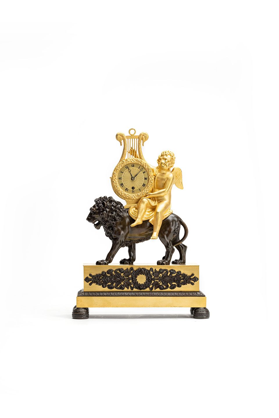 Beautiful French Empire/Charles X mantelpiece/pendulum from circa 1820 - image 4