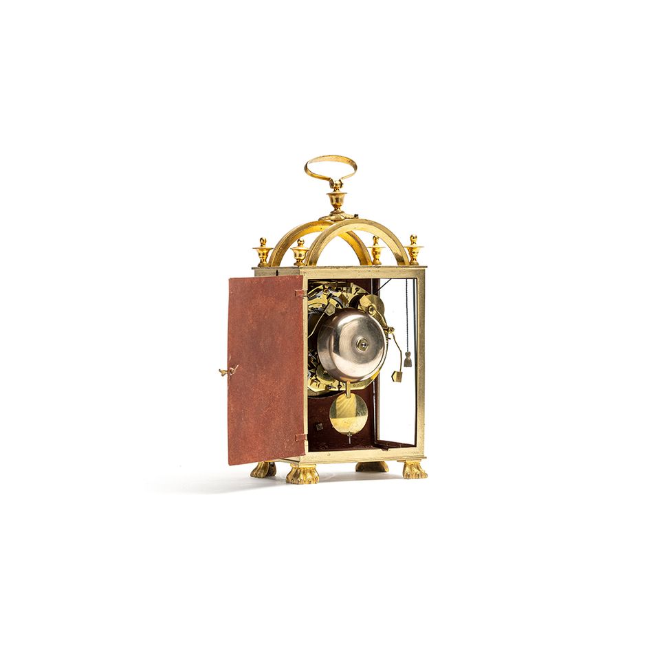 Swiss travelling clock signed "Aime Ducomann a la Chaud du Fonds"on the dial  - image 4