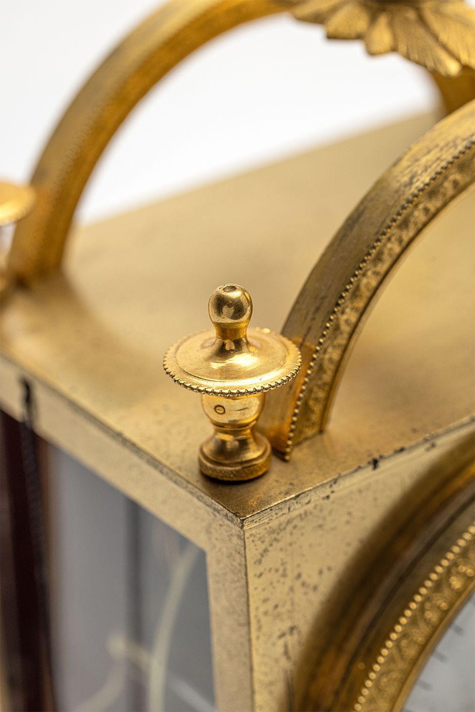 Swiss travelling clock signed "Aime Ducomann a la Chaud du Fonds"on the dial  - image 5