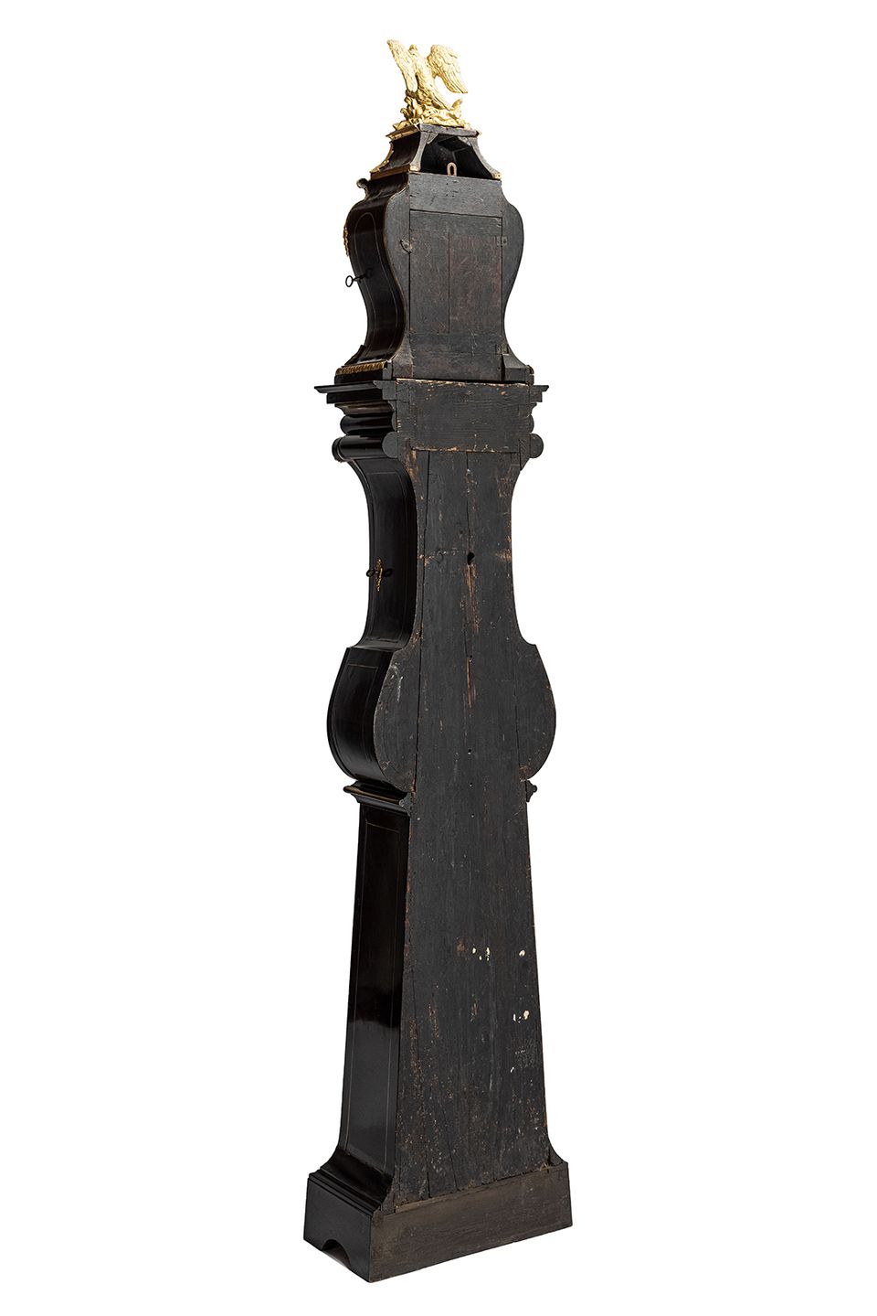 A magnificent Late Louis XIV Régence floor standing striking weight driven French wall regulator circa 1720 signed N DELAUNAY A PARIS - image 7