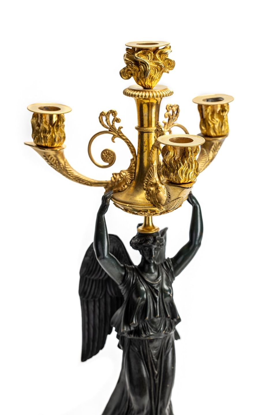 Set of two french empire candelabra - image 4