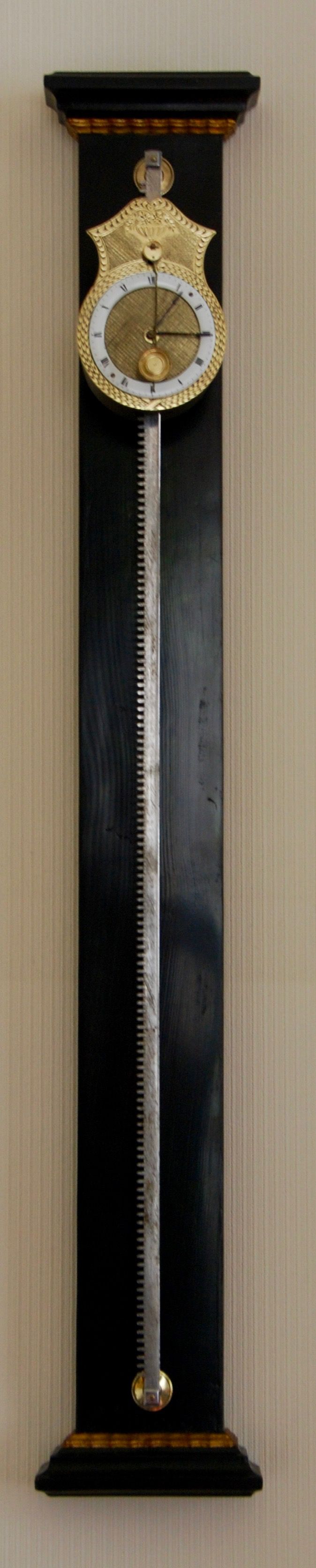 W43 Rare Austrian Rack Clock - image 2