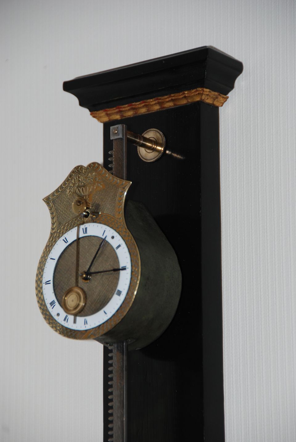 W43 Rare Austrian Rack Clock - image 4