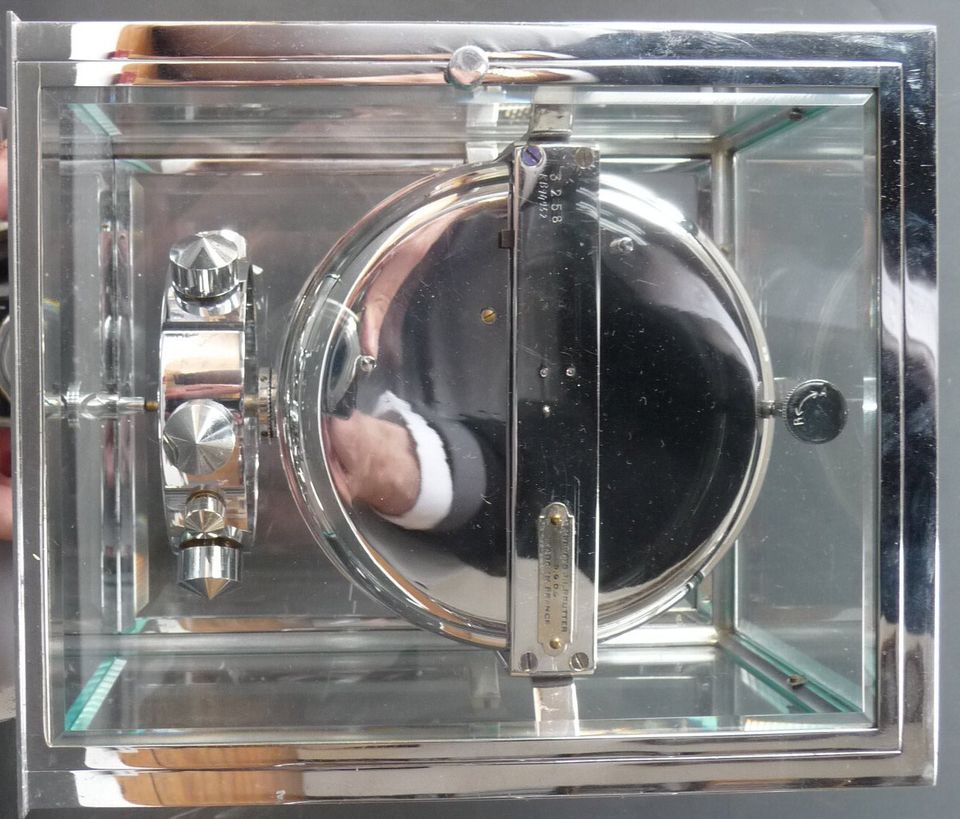 M153 Reutter nickel Atmos, no 3258, 5 glasses, France circa 1930. - image 4