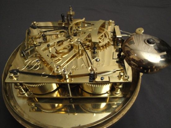 W26 Gilt bronze ormolu Cartel, double signature Jean Baptiste Helye - Paris, France - image 6