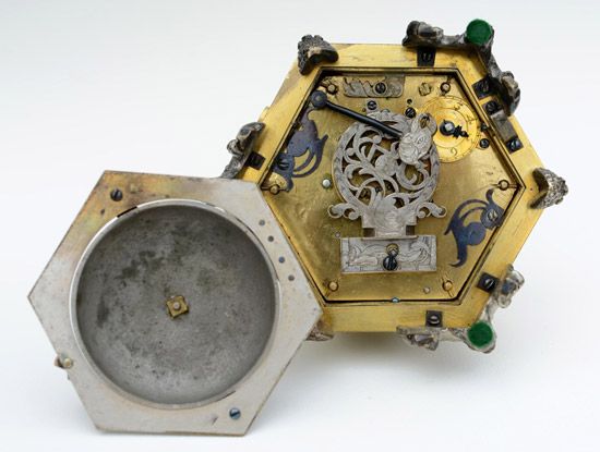 T18 Table clock with fusee movement, signed by the Dutch maker Christian Minepott - image 6