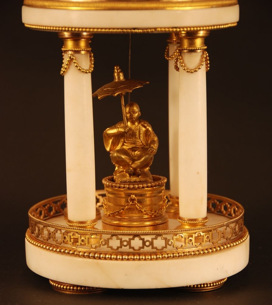 CT04 Pendule a cercles tournants signed - image 3