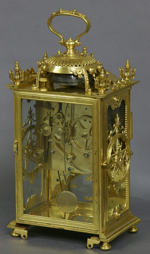 C13 Ormolu Quarter-Repeating 'Pendule d'Officier'LeFebure a Fontainebleau. - image 6