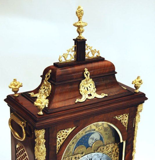 BR19 Dutch table clock with Moon phase and date - image 5