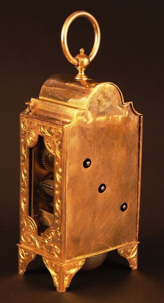 C14 Pendule d'Officier quarter strike 2 bells Grand Sonnerie on repetition - afbeelding 4