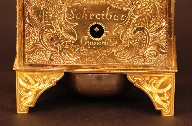 C14 Pendule d'Officier quarter strike 2 bells Grand Sonnerie on repetition - afbeelding 7