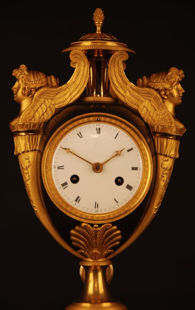 M53 French Ormolu and Patinated Urn Clock - image 3