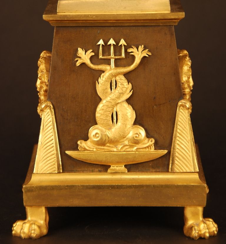 M53 French Ormolu and Patinated Urn Clock - image 4