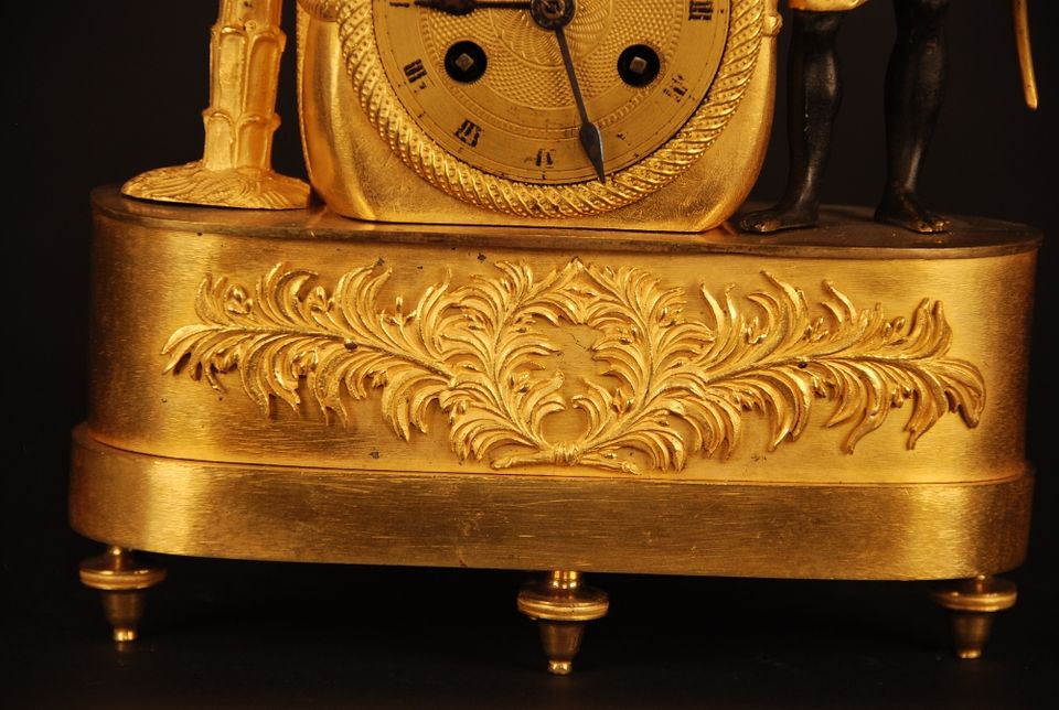 ABS31 Kleine pendule, 'Au bon Sauvage' - afbeelding 5