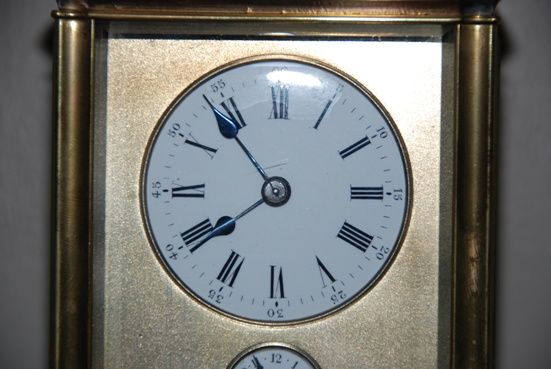 C02 Grande sonnerie multi dial travel alarm clock full calendar - image 4