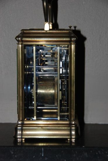 C02 Grande sonnerie multi dial travel alarm clock full calendar - image 5