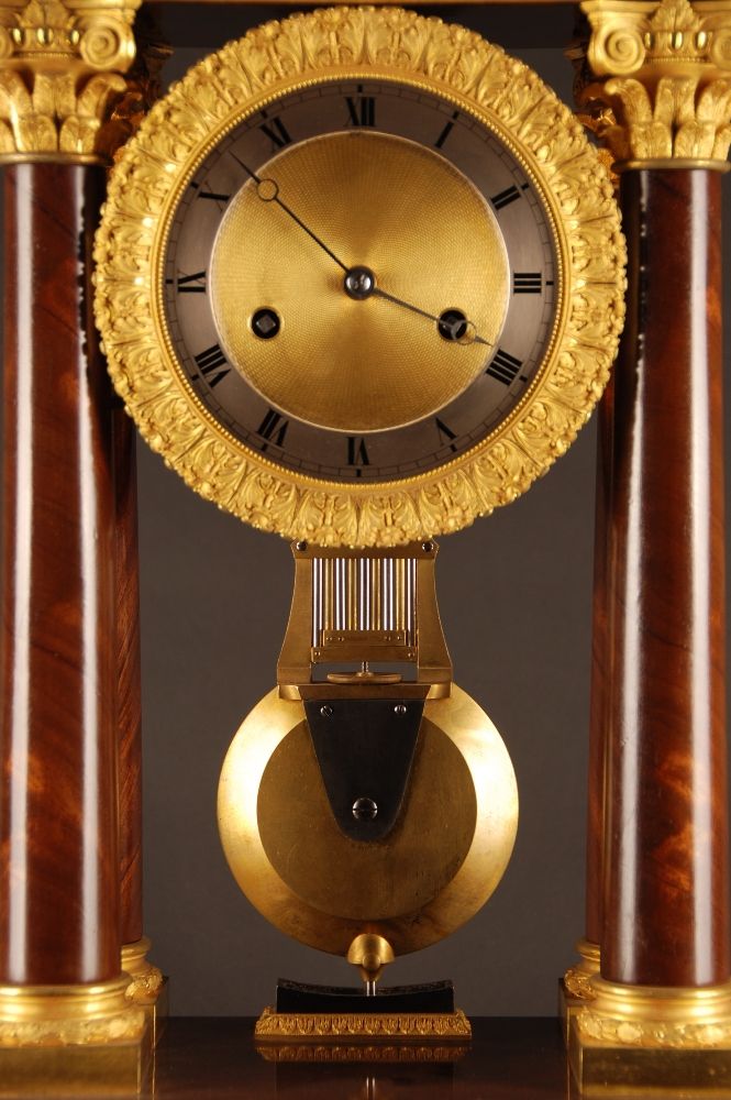T06 Large French multi-dial regulator clock - image 4