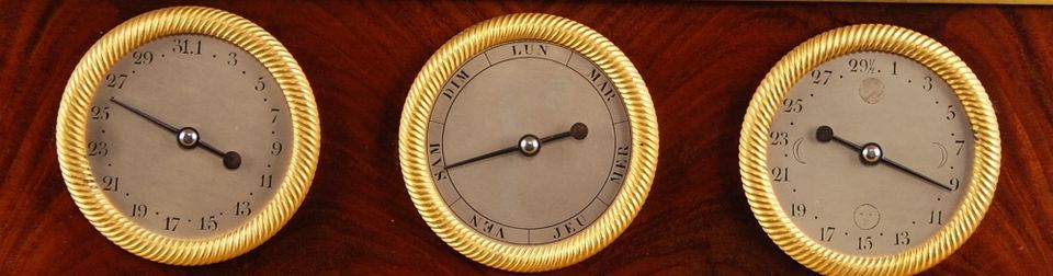 T06 Large French multi-dial regulator clock - image 5