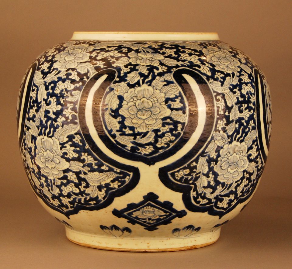 ODA21 Very large blue and white Chinese bowl/jar - image 2