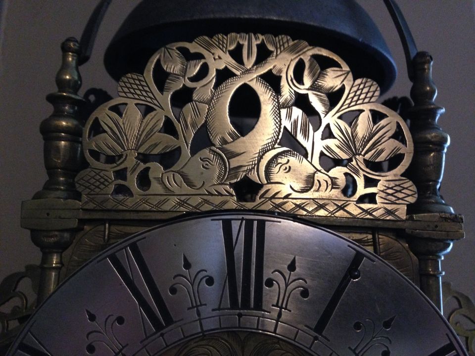 LA12 Wings lanternclock with alarum - image 5