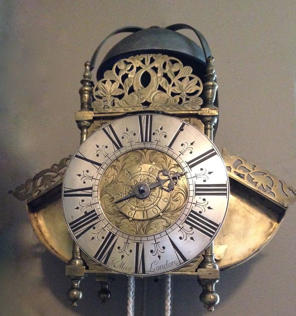 LA12 Wings lanternclock with alarum - image 2