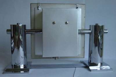 M75 Chrome Electric Mantle Clock - afbeelding 4
