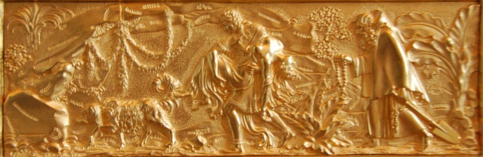 M112 Pendule au bon sauvage ‘Atala liberating Chactas’ - afbeelding 4