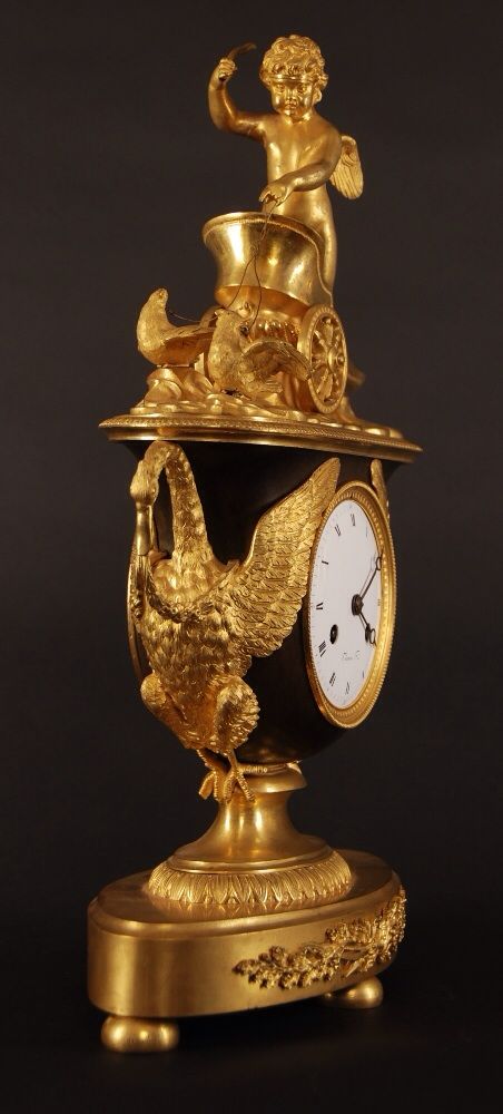 M23 French mantle clock of eight days duration - image 4