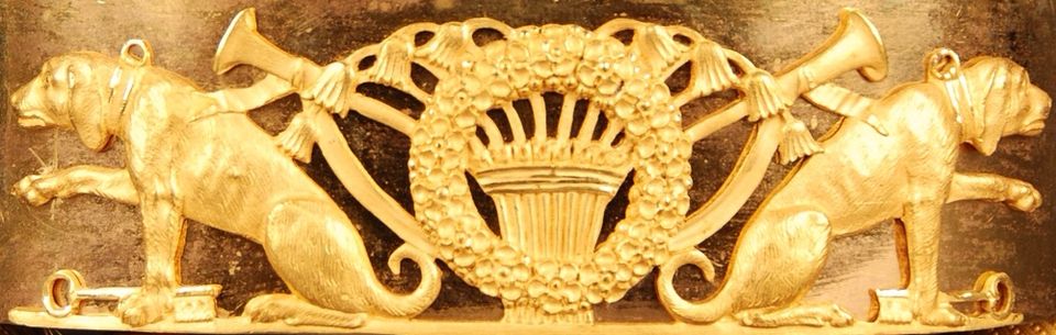M60 Vuurverguld bronzen vaaspendule - afbeelding 6