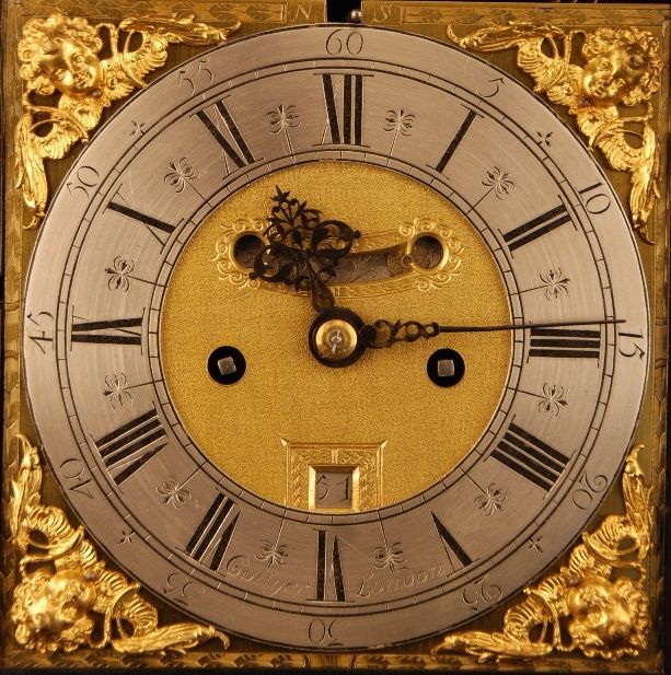 BR12 Double basket musical bracket clock - afbeelding 4