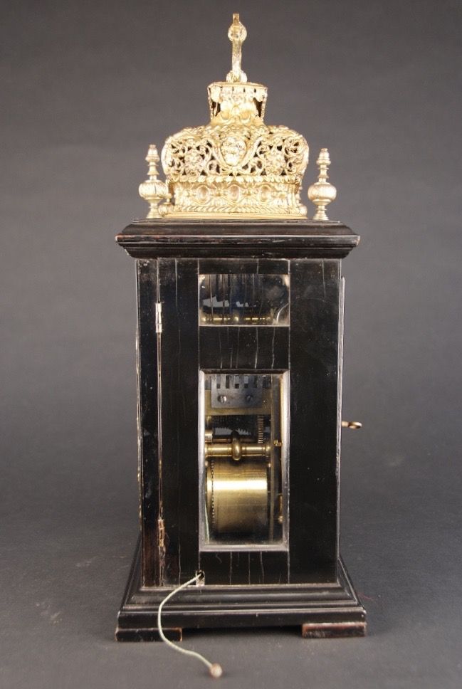 BR12 Double basket musical bracket clock - afbeelding 3