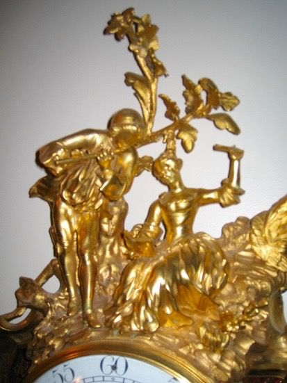 w11 Large and important Louis XV 'Cartel' clock - image 4