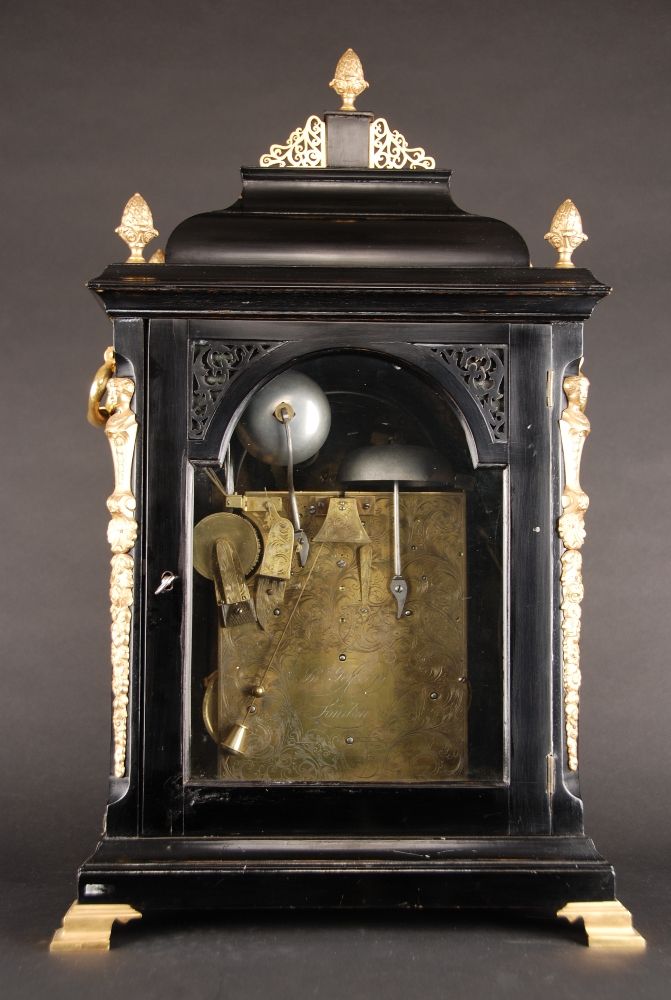 BR05 Large tableclock with music automaton playing 4 melodies with 18 hamers on 10 bells, - image 5