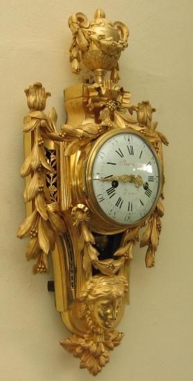 W20 Louis Seize Cartel clock. In superb original condition period gilding - image 3